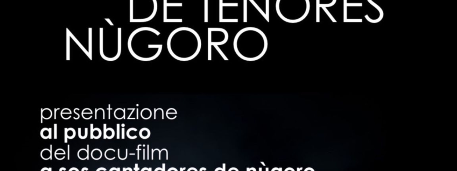 MUSEO ARCHEOLOGICO G. ASPRONI NUORO | A SOS CANTADORES DE NùGORO