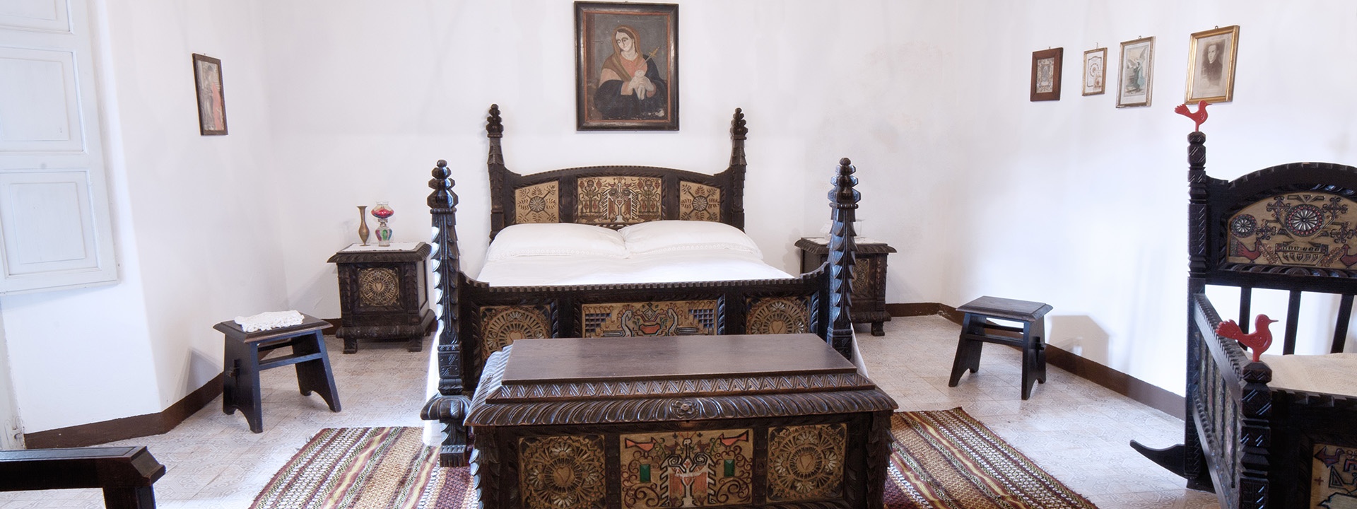 Aritzo, Casa Devilla. Camera da letto