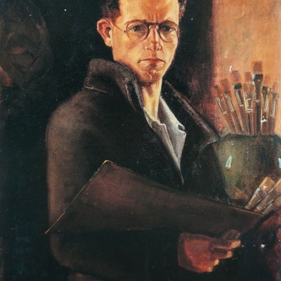 Aritzo, Museo Antonio Mura. Autoritratto, 1932 - © AGMura, Commons Wikimedia