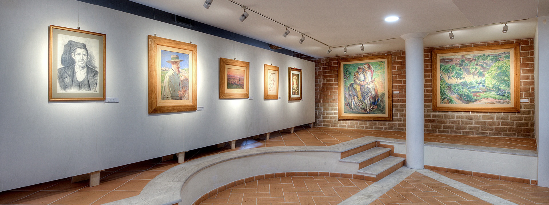 Atzara, Museo MAMA. Halle der Spanier