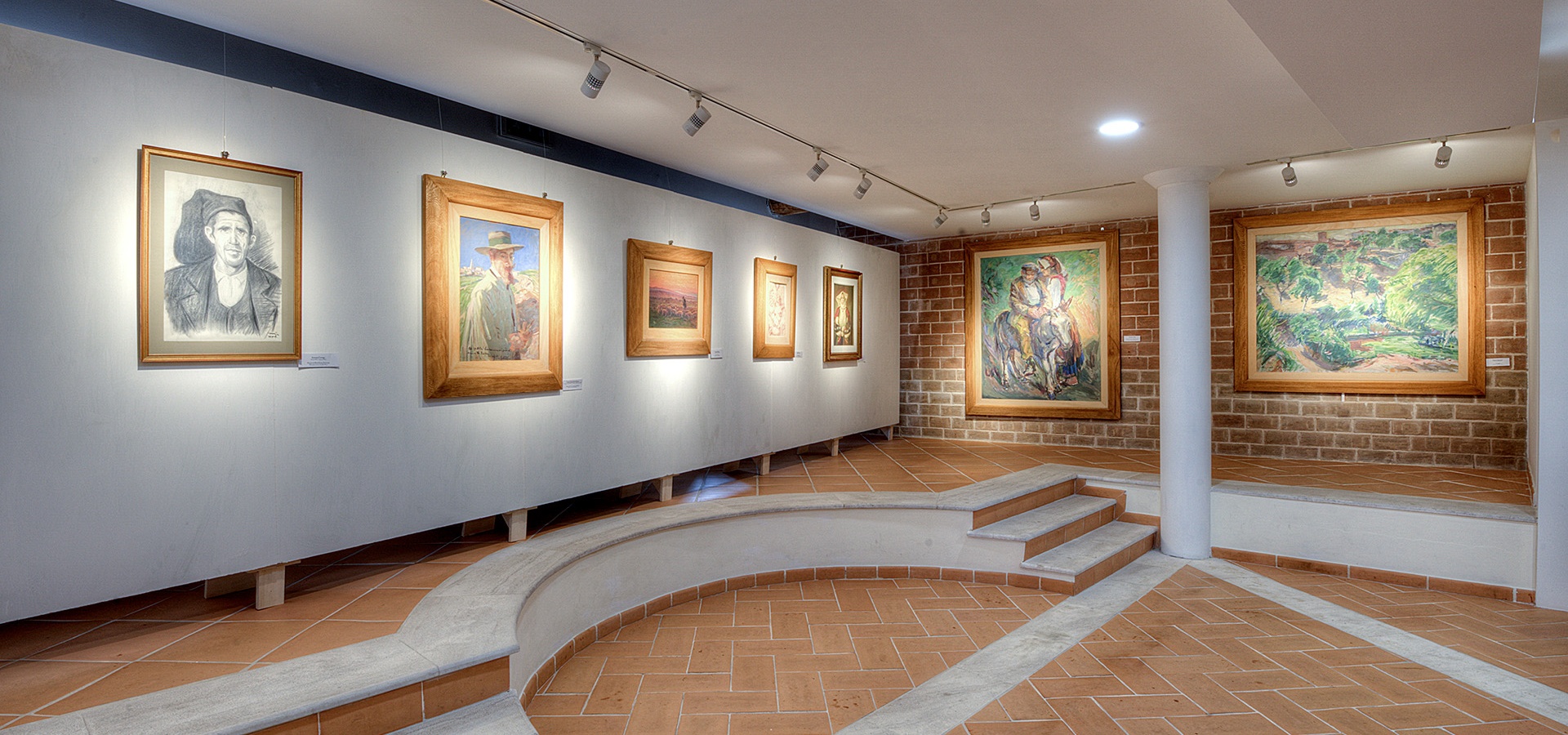 Atzara, Museo MAMA. The Spaniards Room