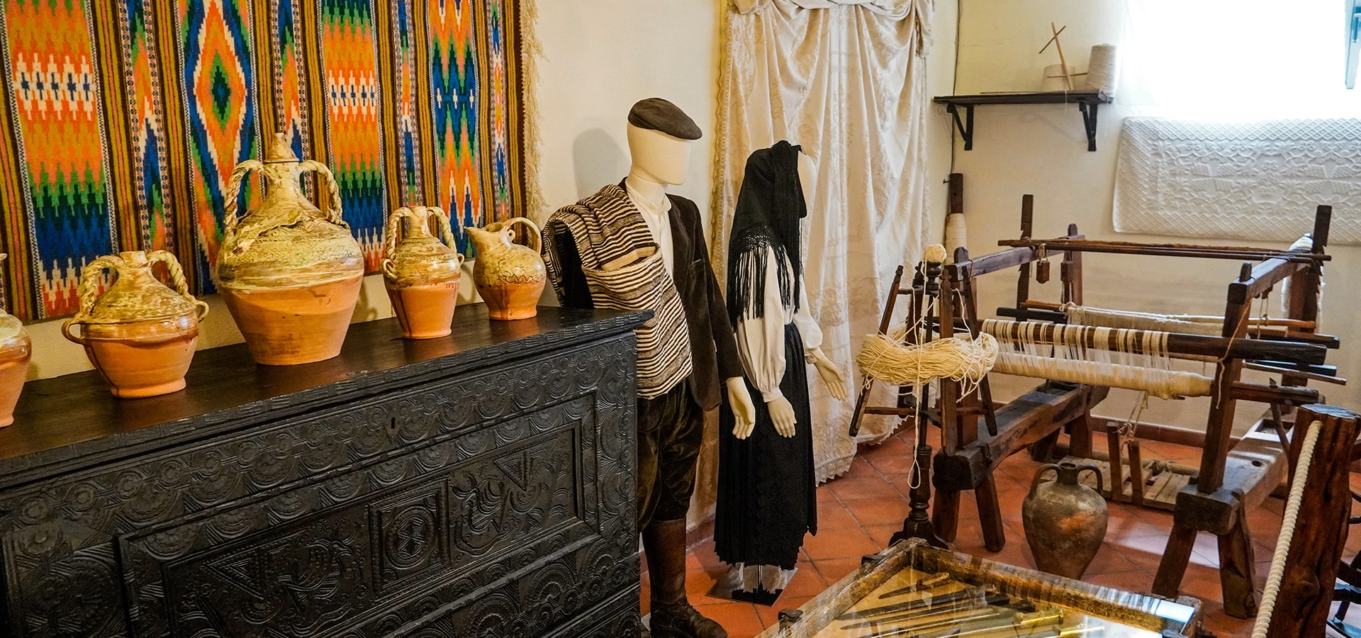 Dorgali, S'abba Frisca park and museum.. Exhibition hall