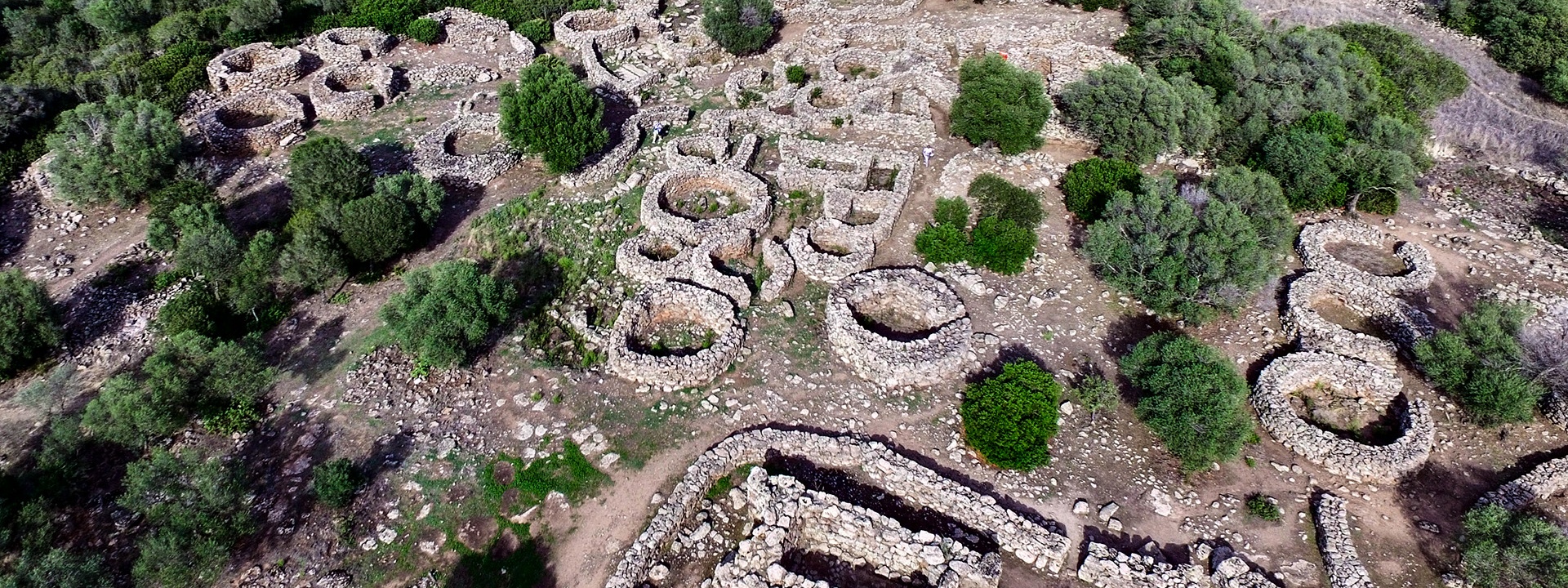 Dorgali, Serra Orrios. Veduta aerea