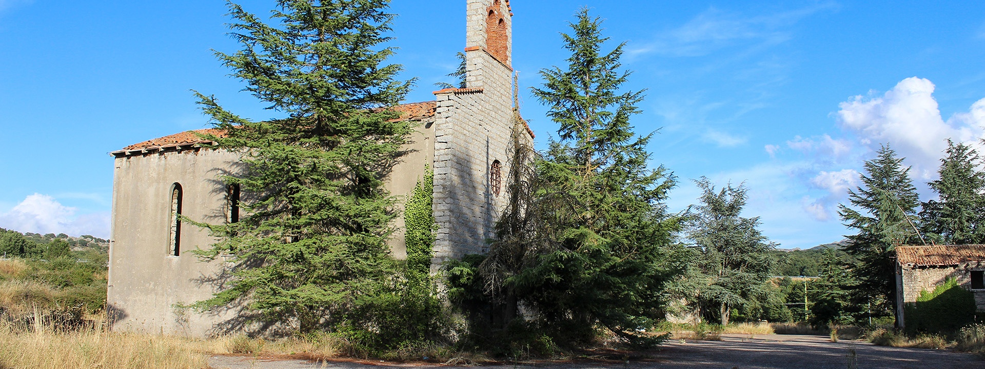 Fonni, Pratobello. Village church