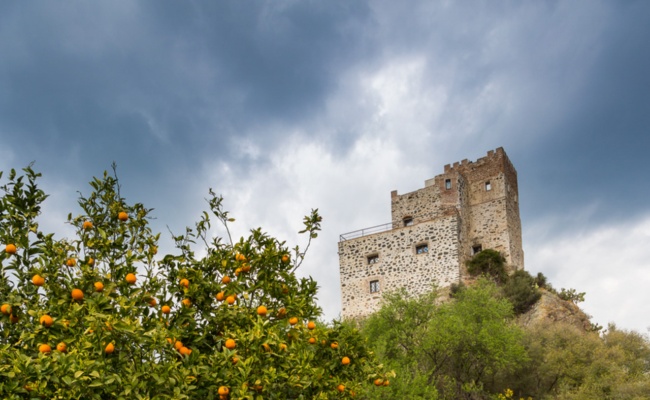 Galtellì, castello Malicas