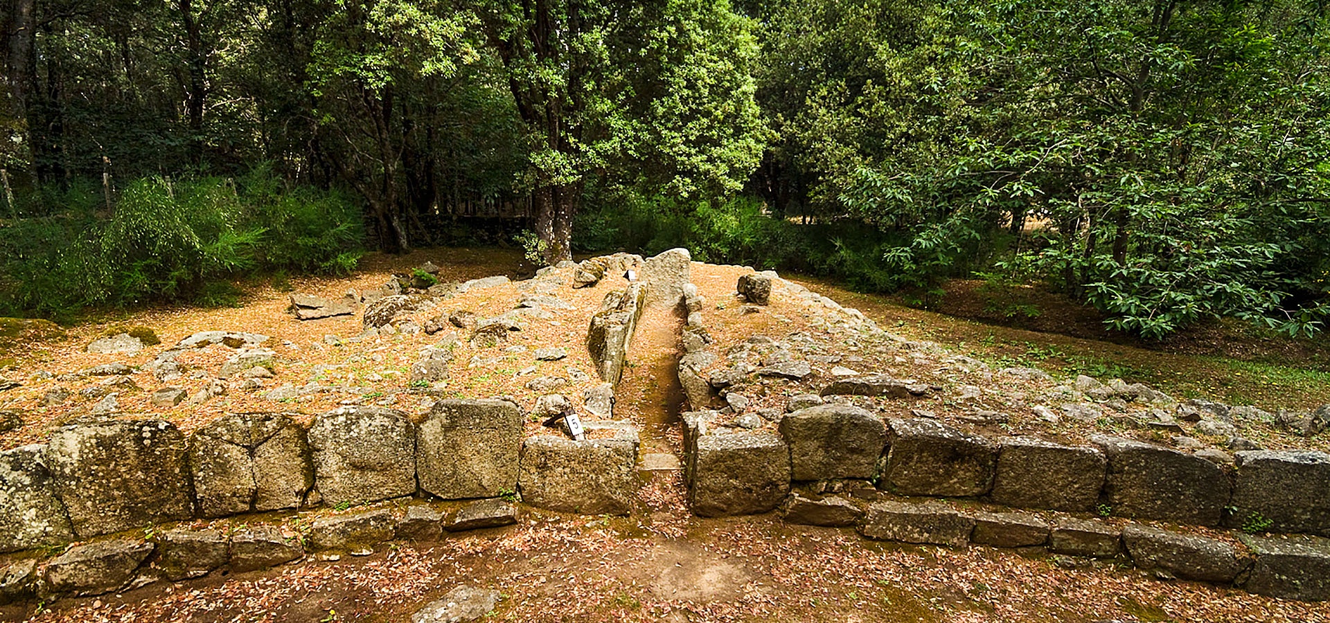 Lanusei, Archäologischer Park Bosco Seleni. Gigantengräber