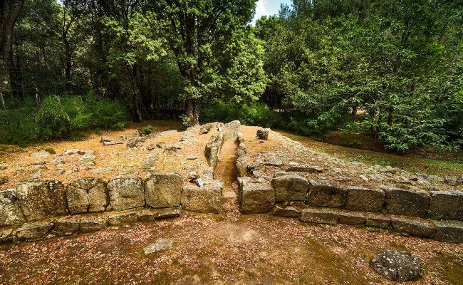 Lanusei, Archäologischer Park Bosco Seleni. Gigantengräber