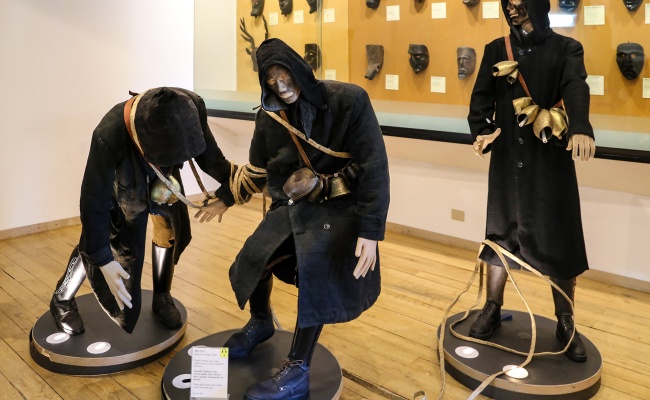 Mamoiada, Museo delle Maschere. Thurpos of Orotelli