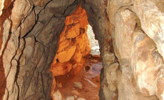 Meana Sardo, Nuraghe Nolza. Stairs