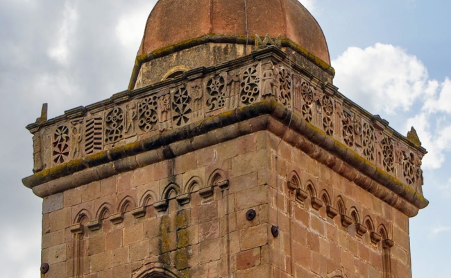 Meana Sardo, Wald von Ortuabis. Kalkofen