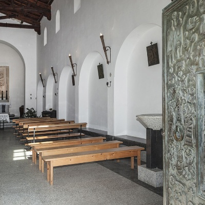 Nuoro, chiesa della Madonna della Solitudine. Navata centrale - © CCIAA NU