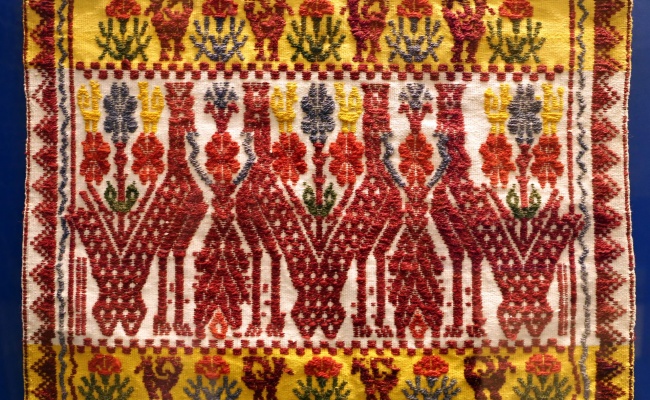 Nuoro, Museo del Costume. Tapisserie