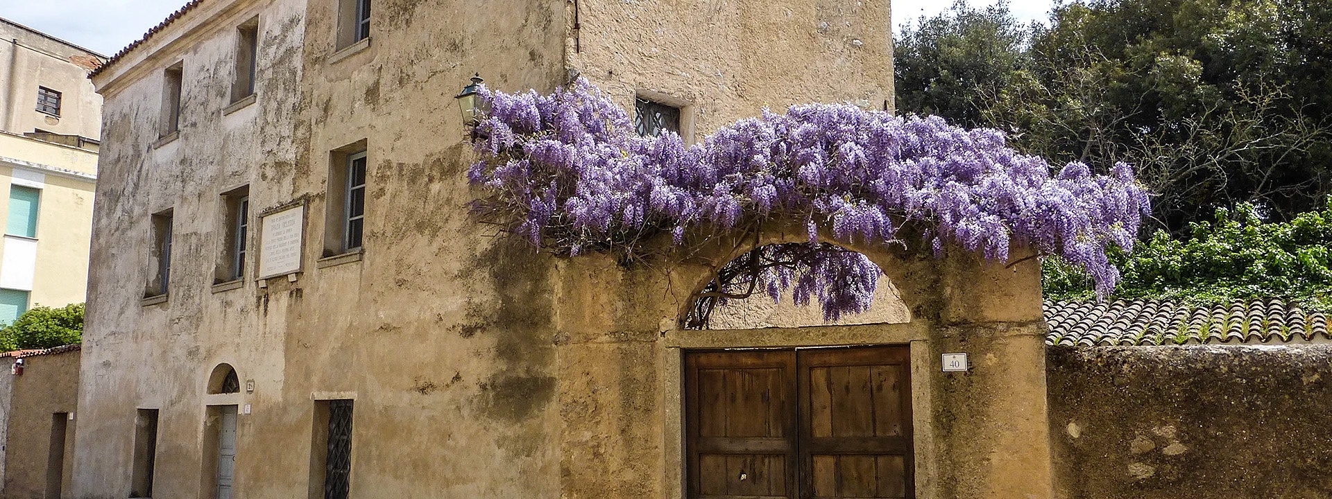 Nuoro, Maison-Musée Grazia Deledda. Externe