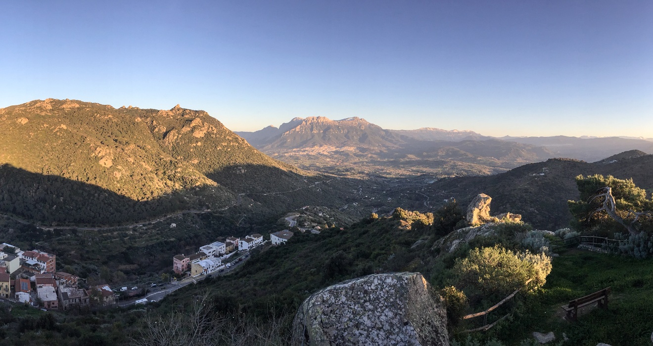 Nuoro, panoramica da Sant'Onofrio