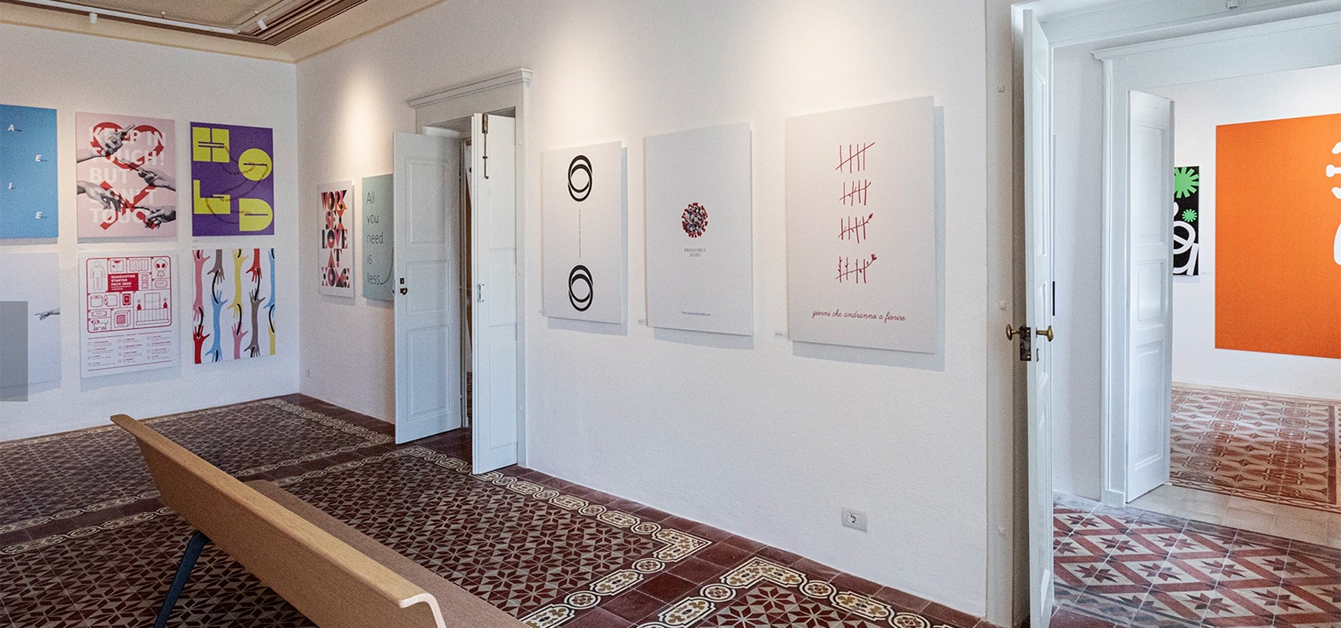 Nuoro, Spazio Ilisso. Ausstellung im Inneren