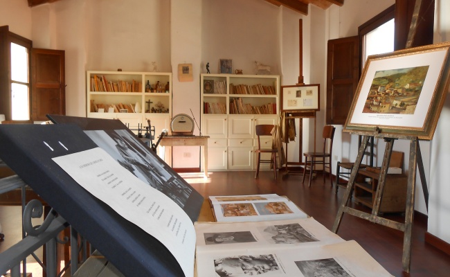 Olzai, Carmelo Floris house museum and art gallery