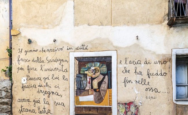 Orgosolo, murales politici, Antonio Gramsci