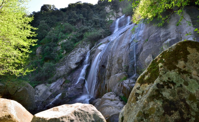 Villagrande Strisaili, cascata Sothai
