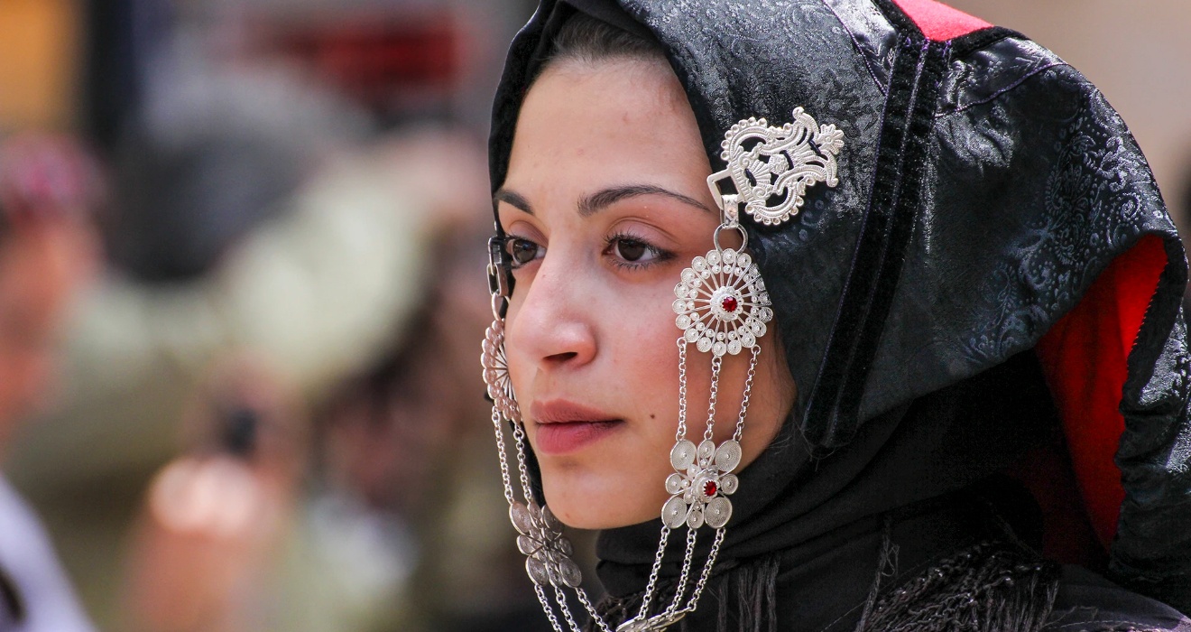 Villagrande Strisaili, costume tradizionale femminile