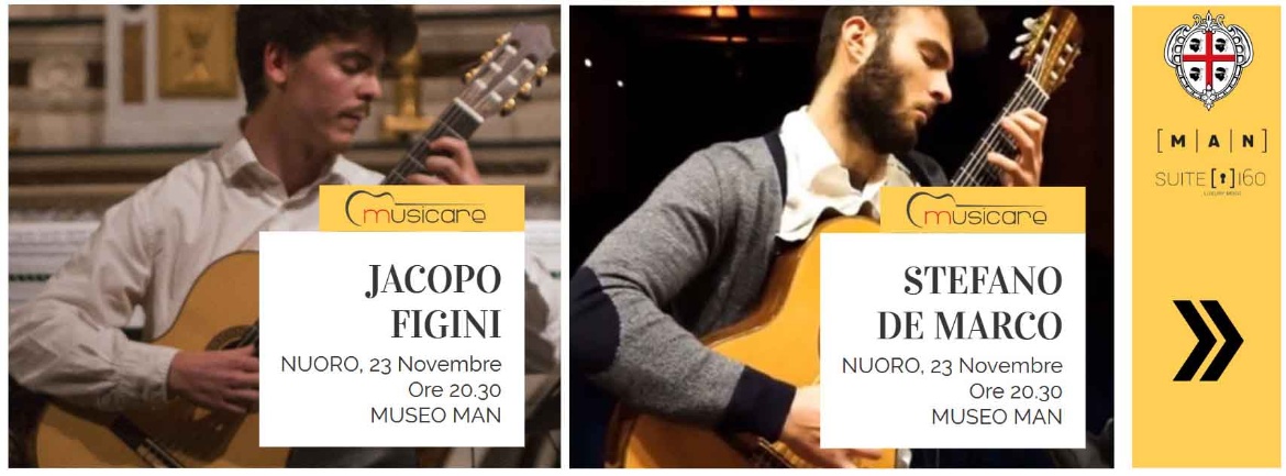 Visualizza la sezione: MUSICA AL MUSEO MAN |Stefano de Marco e Jacopo Figini - Stagione Concertistica Associazione Musicare