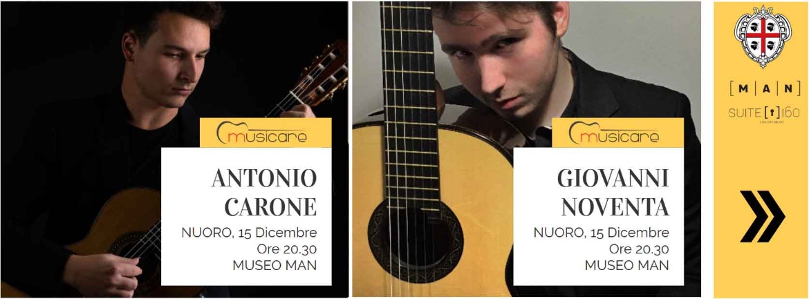 Visualizza la sezione: MUSICA | MUSEO MAN Doppio concerto: Giovanni Noventa e Antonio Carone