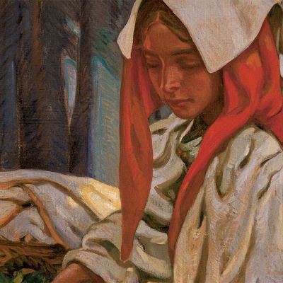 Filippo Figari, L'aia, 1928-29, particolare - © Archivio Ilisso