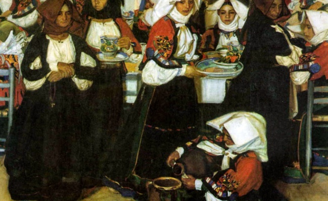 Antonio Ortiz Echague, La festa della confraternita di Atzara