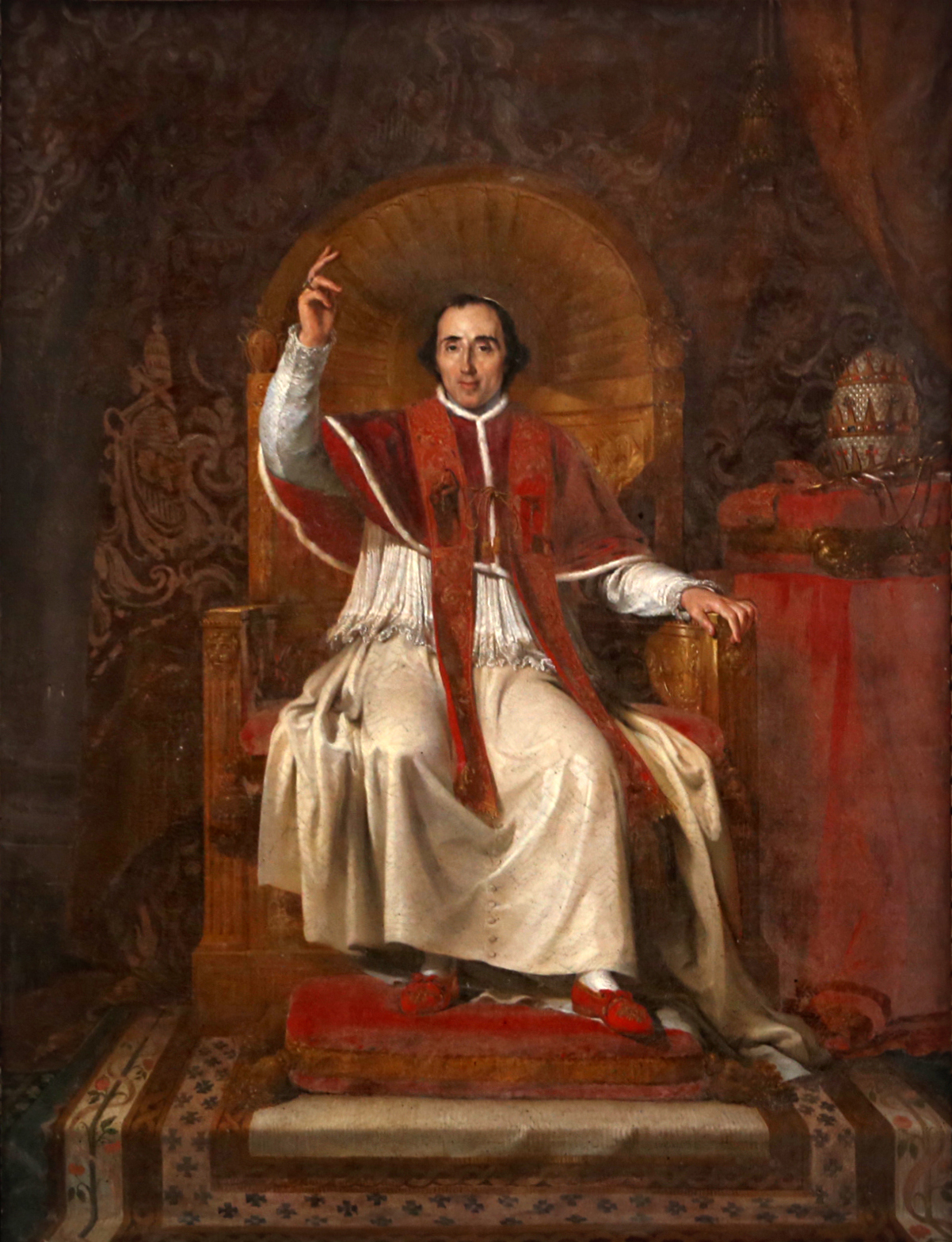 Teodoro Matteini, Portrait of Pius VII, 1801 - CC BY 3.0 Sailko, Commons Wikimedia