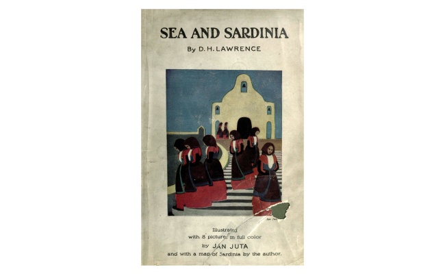 D.H. Lawrence, cover of the first edition of Mare e Sardegna