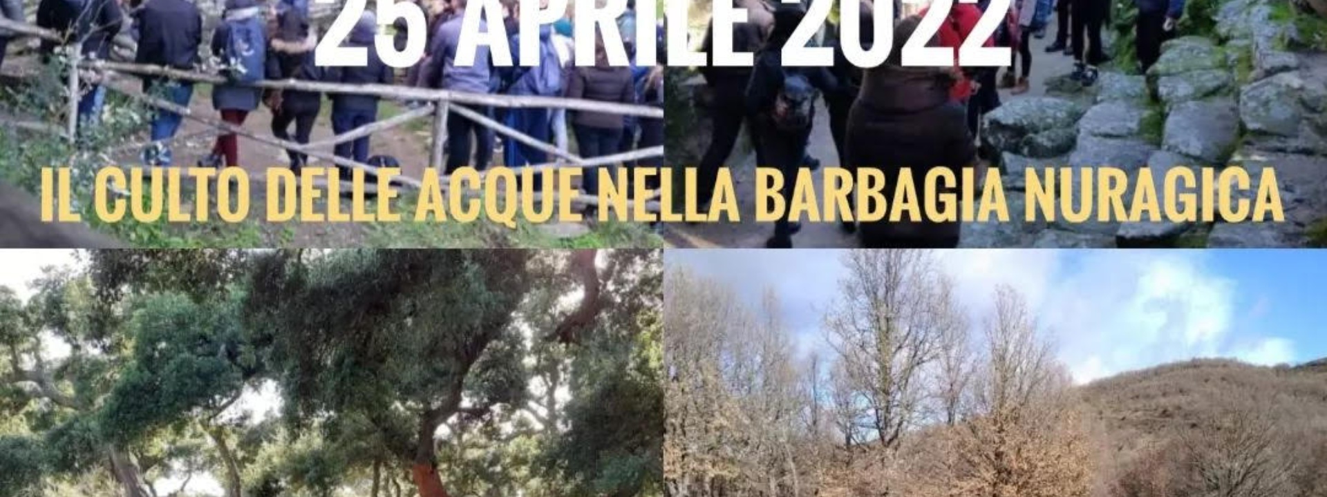 IL CULTO DELLE ACQUE | ITINERARIO 25 APRILE