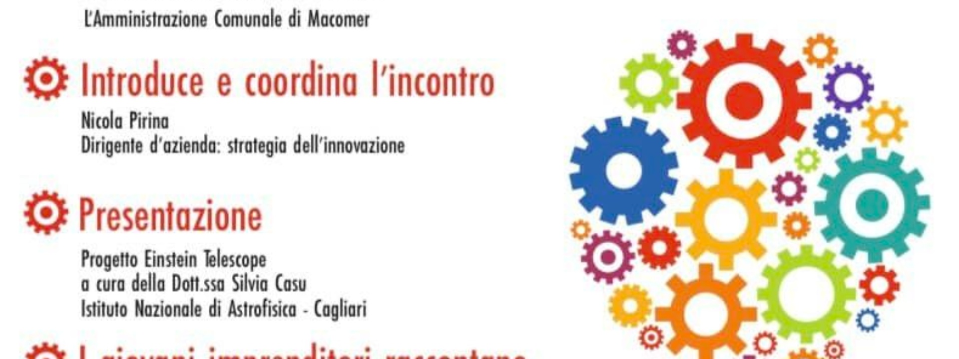 ASSOCIAZIONE NINO CARRUS | INNOVARE: L'IMPRESA TRAE ORIGINE DALLA TRADIZIONE
