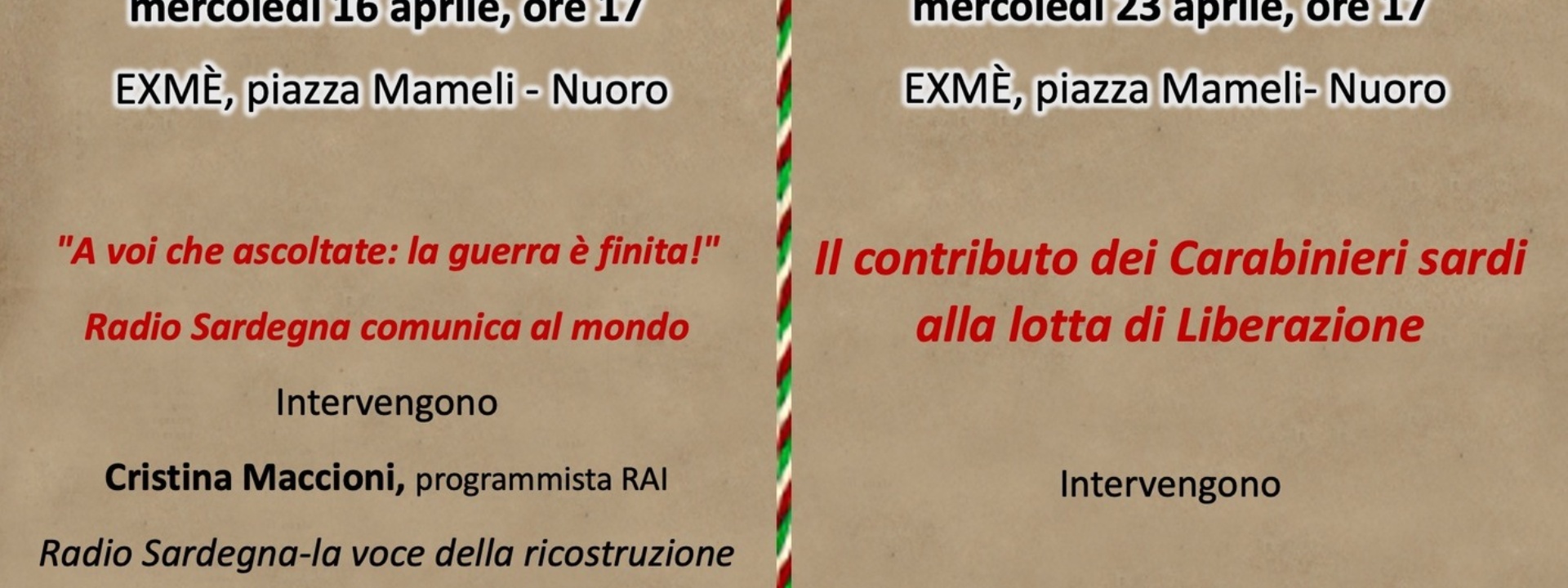 ISTASAC | 80° anniversario della Liberazione dal nazifascismo