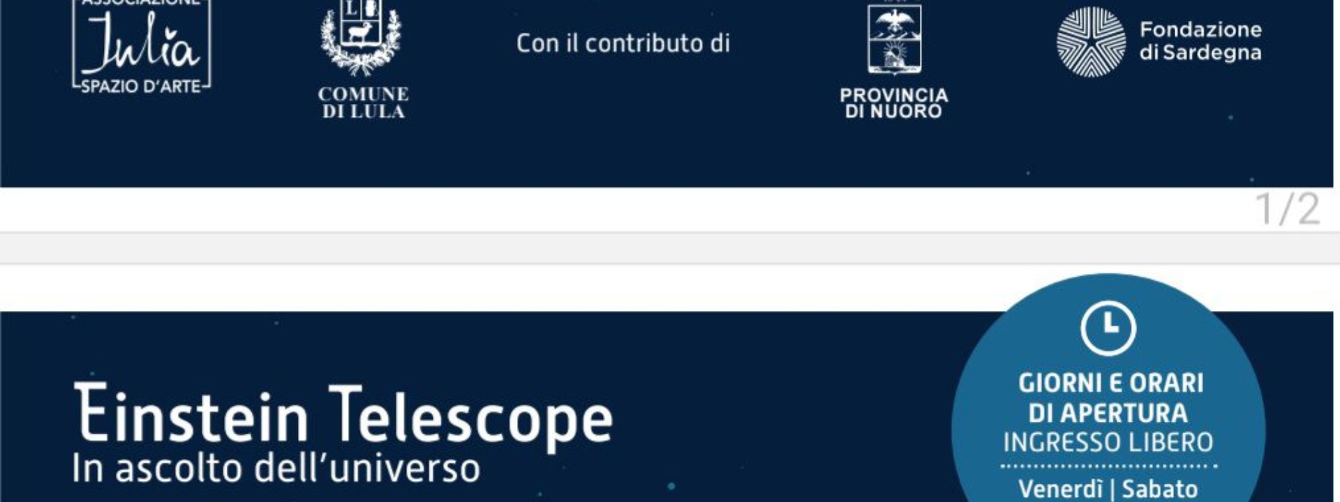 MacLula | EINSTEIN TELESCOPE - IN ASCOLTO DELL'UNIVERSO