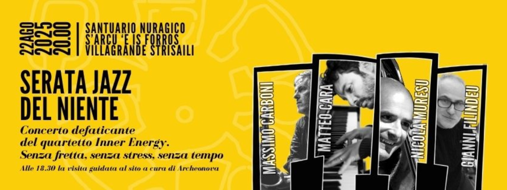 Villagrande Strisaili | SERATA JAZZ DEL NIENTE