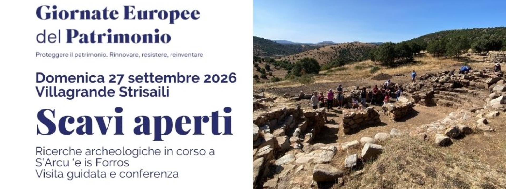 scavi aperti 27 settembre 2026