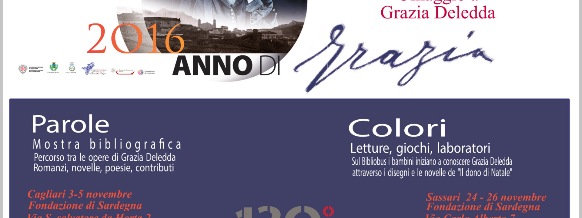 Due Mostre per celebrare Grazia Deledda