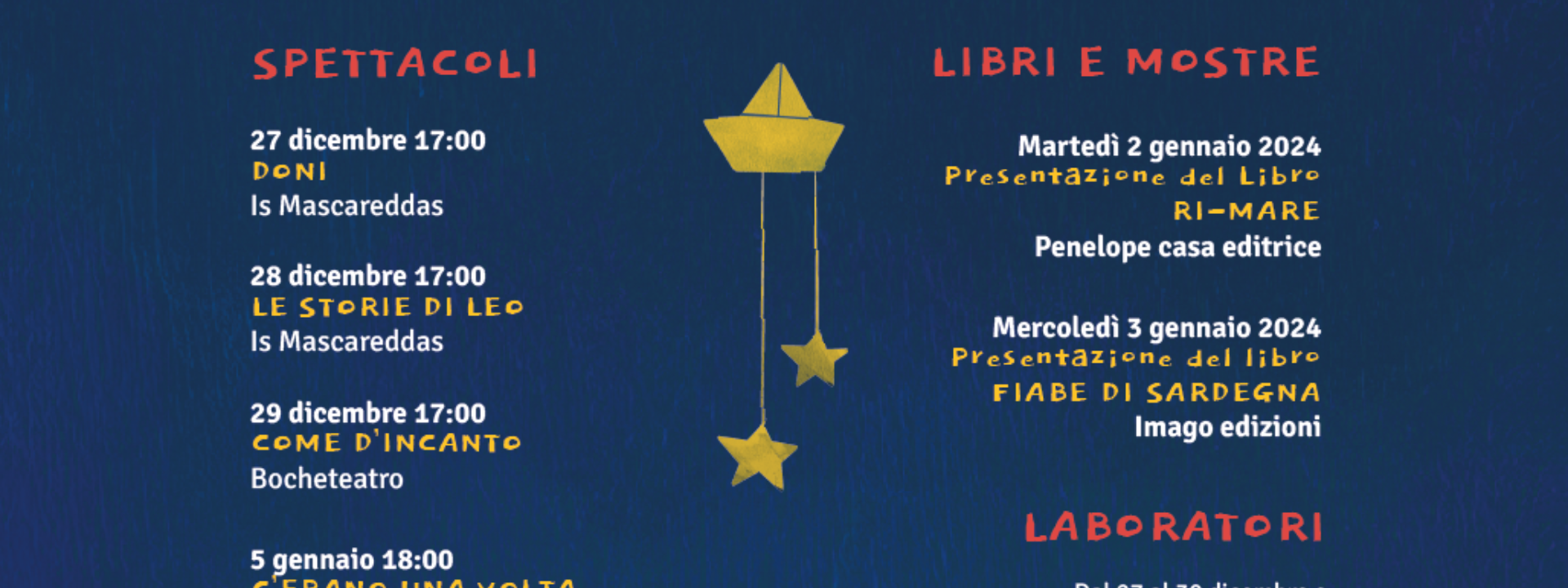 BOCHETEATRO | PATAPUM FESTIVAL, festival per bambini a Nuoro