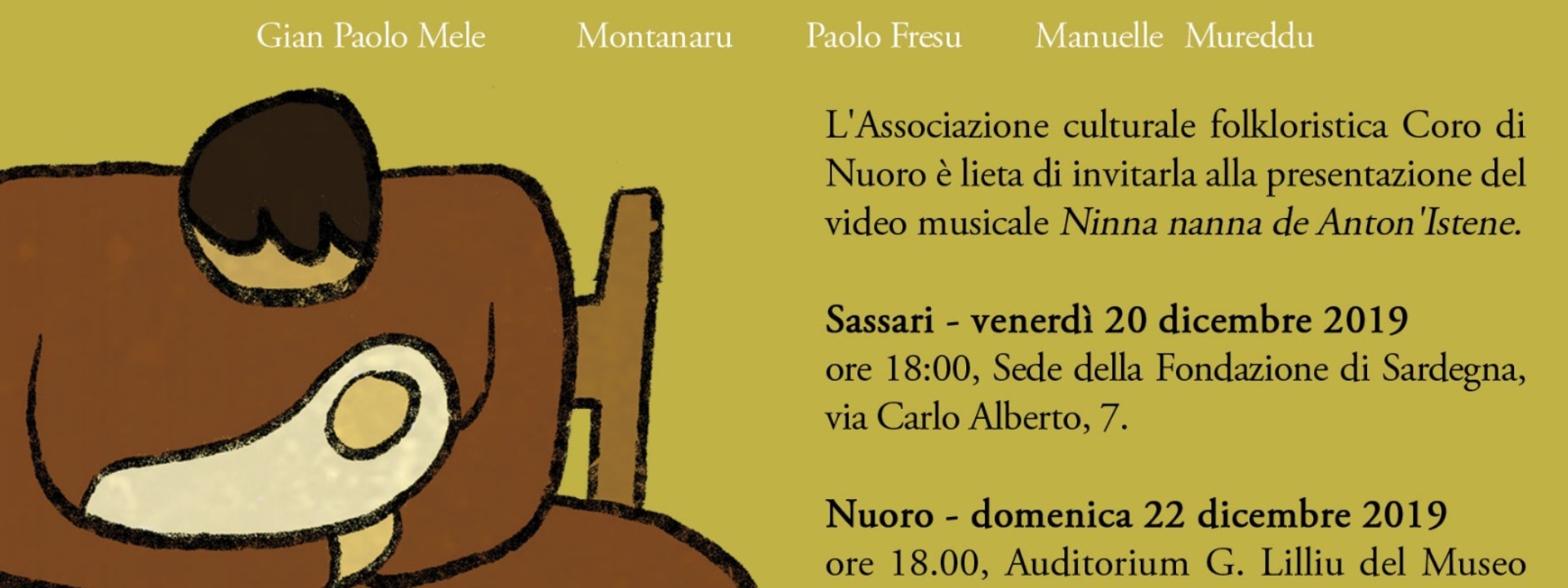 IL PROGETTO | NINNA NANNA DE ANTON'ISTENE – MALOS BISOS E TANCAS FIORIDAS