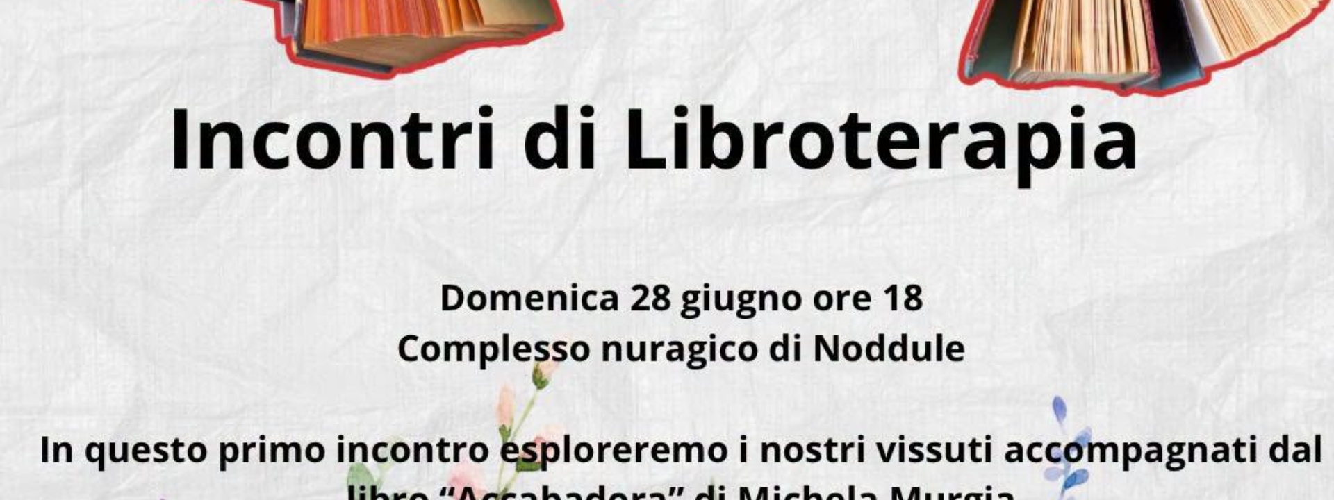 Nooraghe Srl | Incontri di Libroterapia - Accabadora