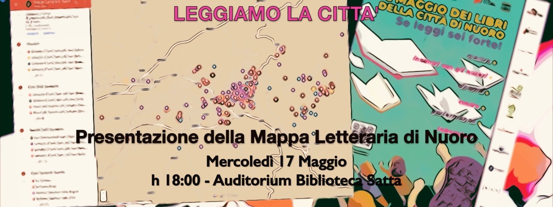 IL MAGGIO DEI LIBRI | MAPPA LETTERARIA DI NUORO