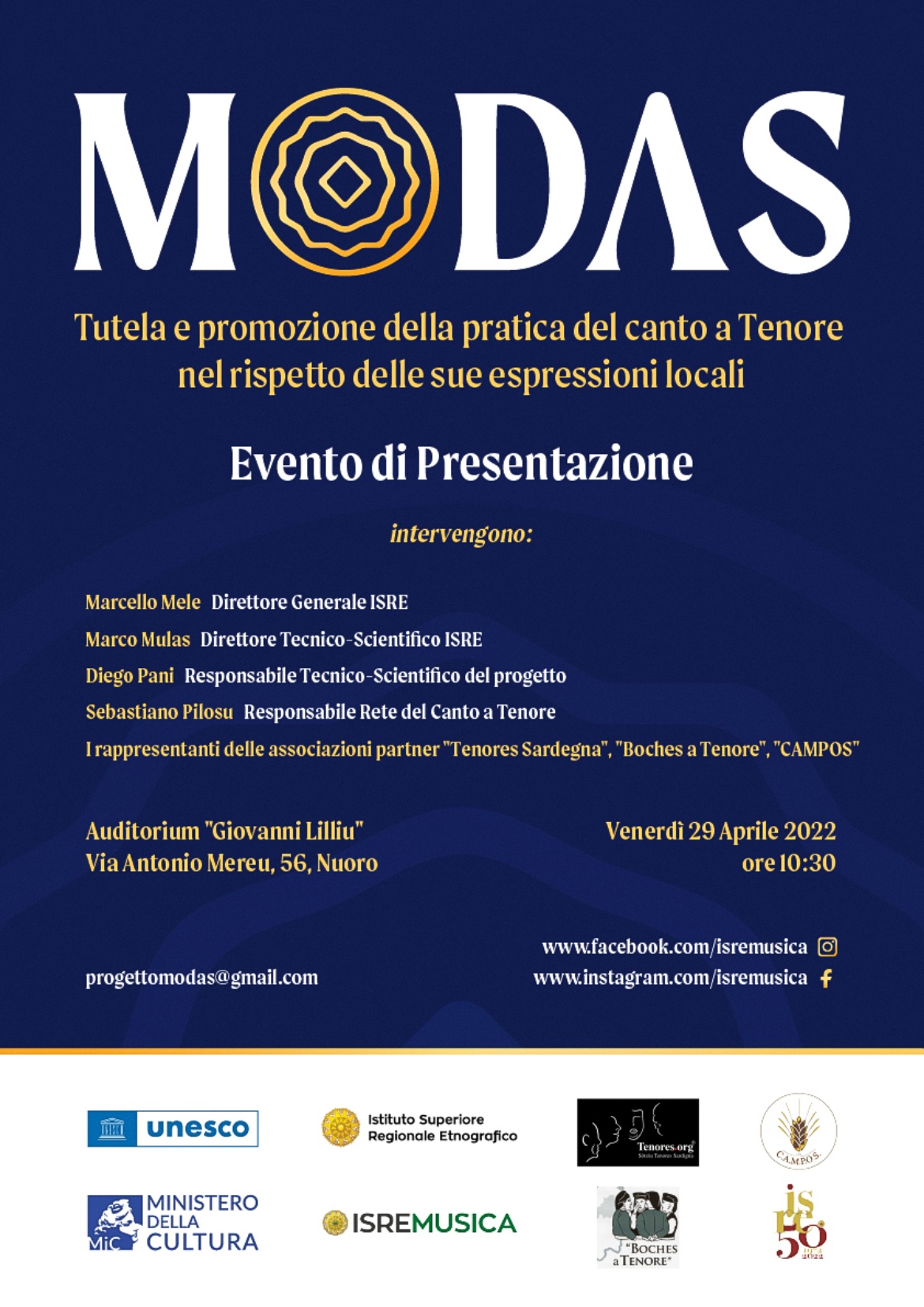 Visualizza la sezione: ISRE | MODAS