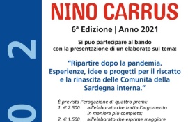 IL PREMIO | VI EDIZIONE DEL PREMIO NINO CARRUS 2021 