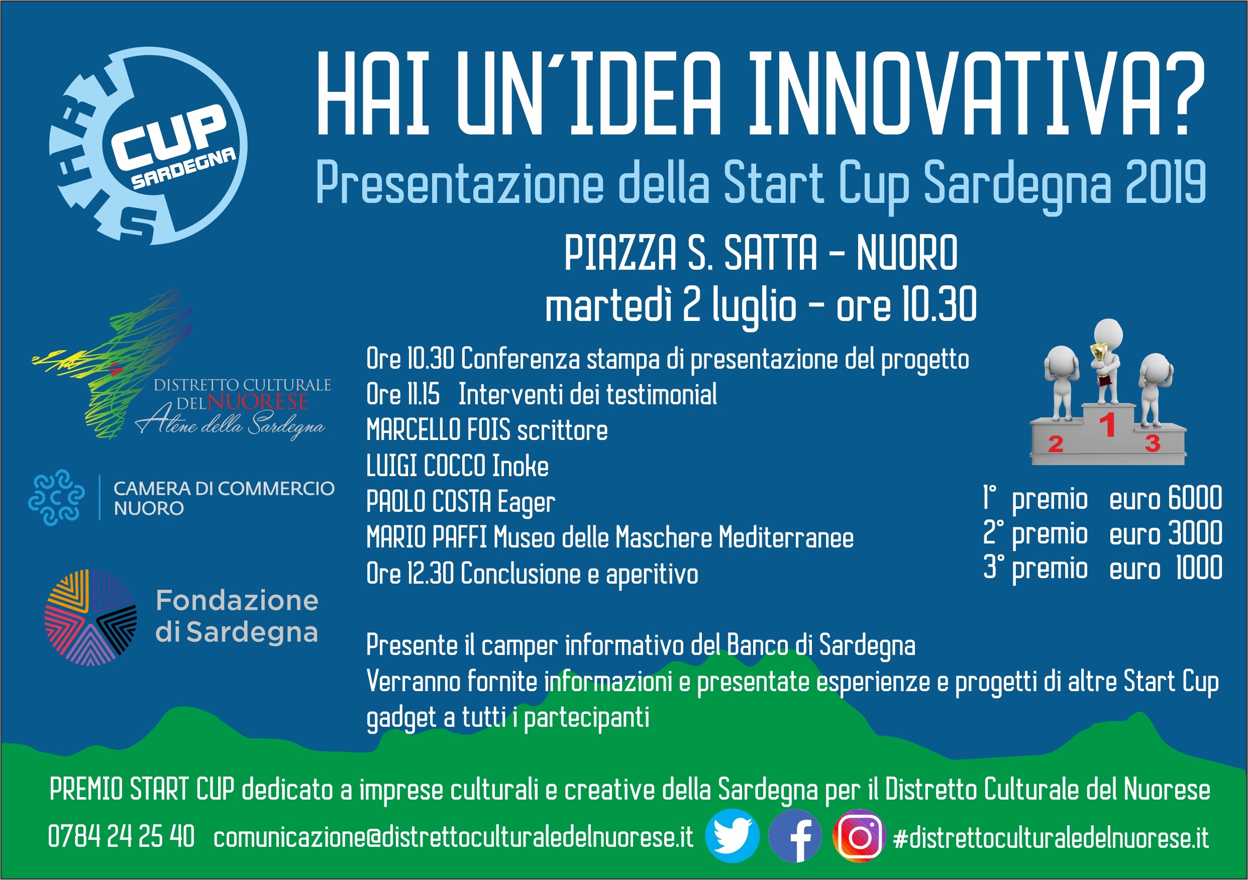 Visualizza la sezione: Start Cup - Premi del Distretto - Edizione 2019