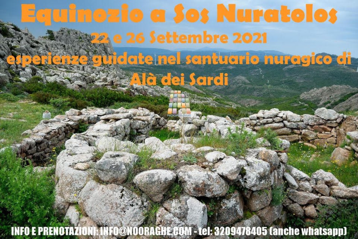 Visualizza la sezione: EQUINOZIO DI SETTEMBRE | TOUR GUIDATO AL SANTUARIO DI SOS NURATOLOS 