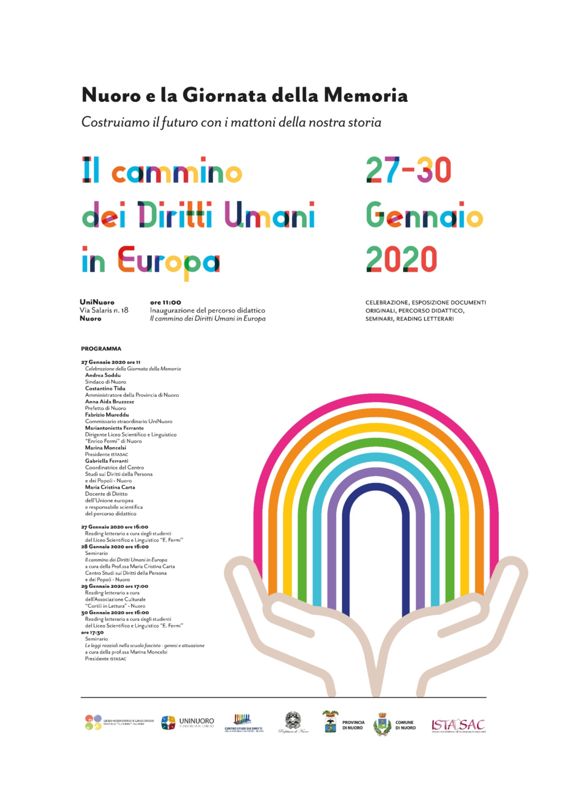 Visualizza la sezione: UNINUORO | GIORNATA DELLA MEMORIA 27 GENNAIO 2020