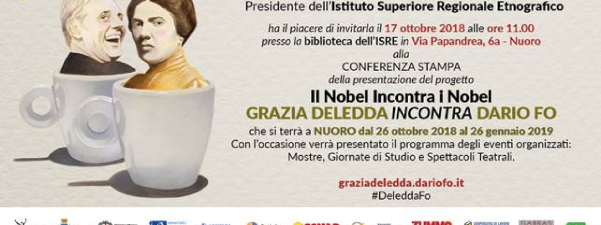 ISRE |IL Nobel incontra i Nobel – Grazia Deledda incontra Dario Fo