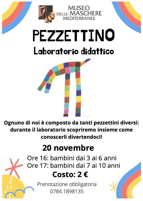 Visualizza la sezione: MUSEO DELLE MASCHERE MEDITERRANEE | LABORATORIO DIDATTICO