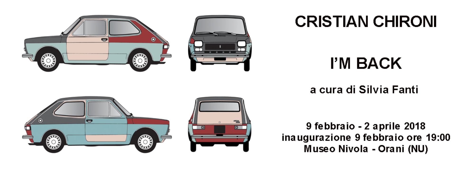 MOSTRA MUSEO NIVOLA | CRISTIAN CHIRONI. I'M BACK