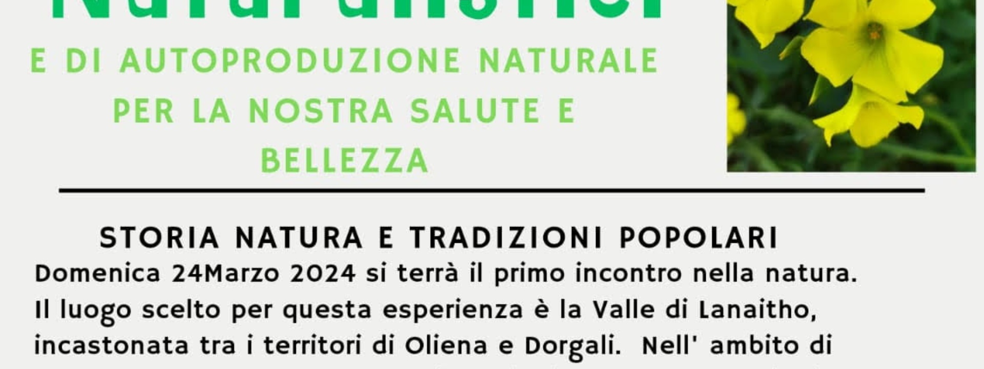NOORAGHE SRL | PERCORSI NATURALISTICI DOMENICA 24 MARZO 2024