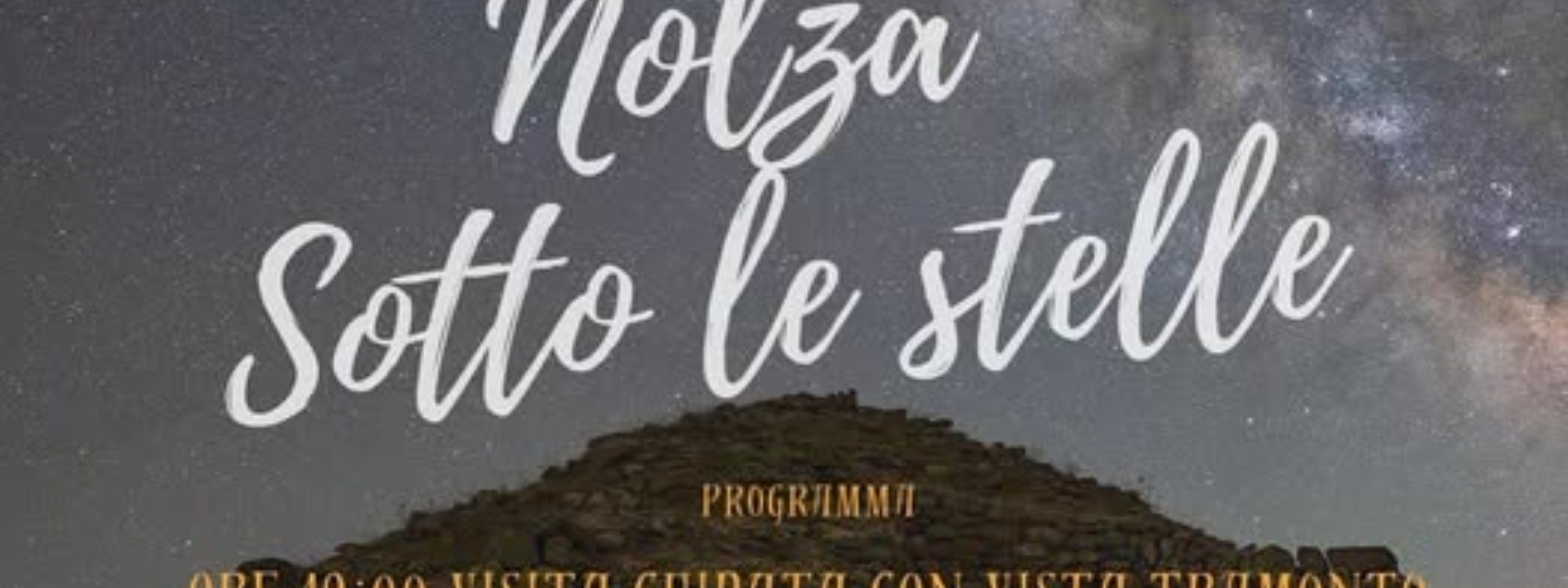 Evento ! Nolza sotto le stelle
